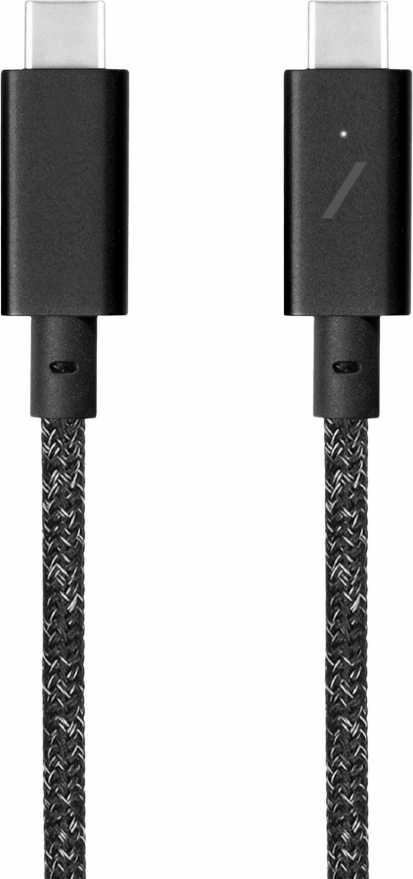 Кабель Native Union Belt Cable Pro USB-С - USB-С, 2,4м, нейлон, черный купить
