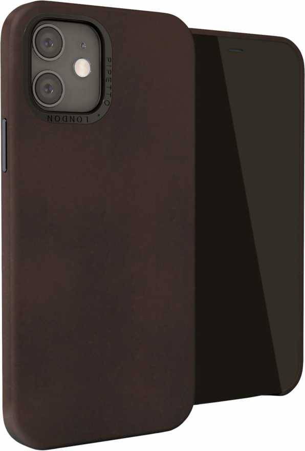 Чехол Pipetto Magnetic Leather Case для iPhone 12/12 Pro, коричневый (коричневый)