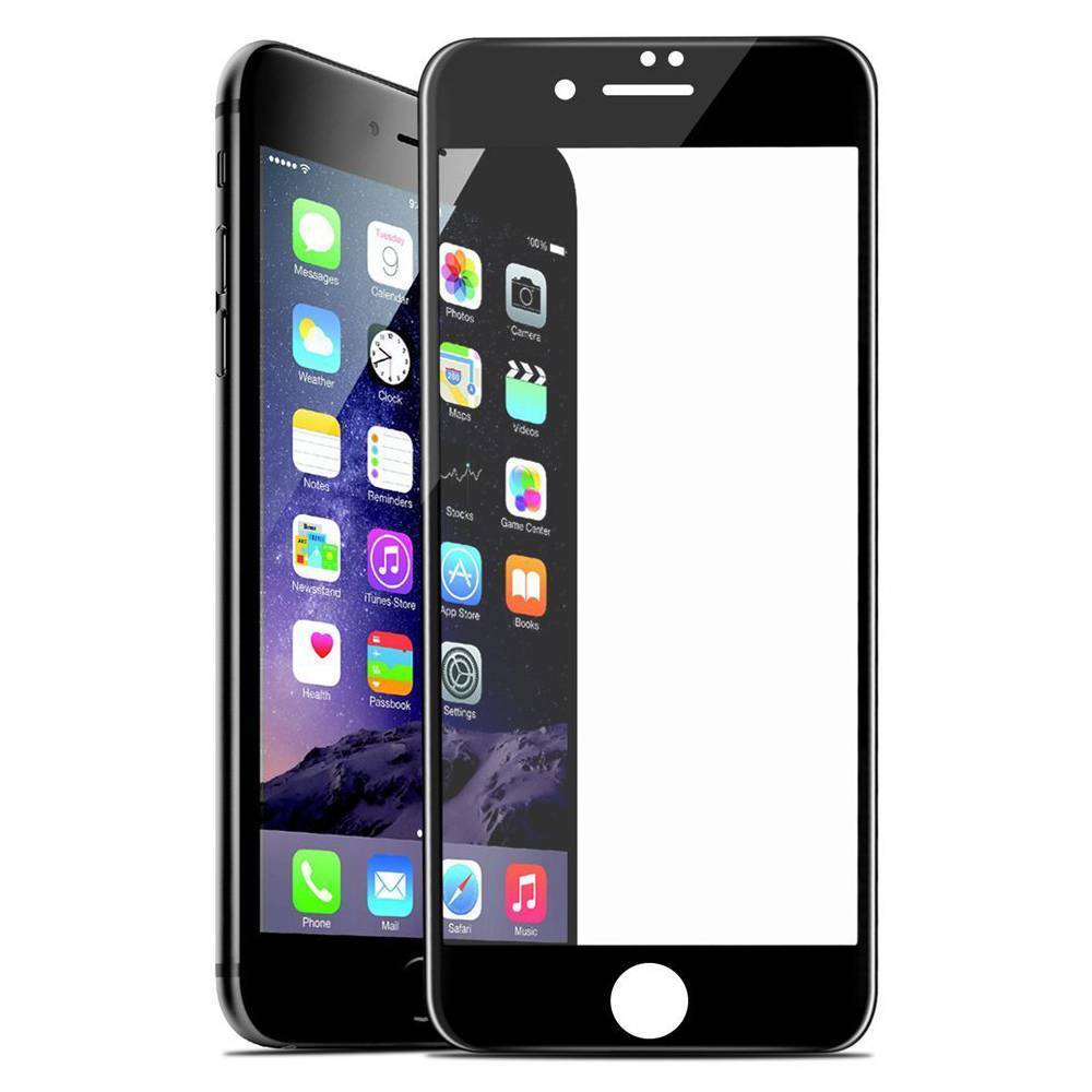 Защитное стекло Ainy для Apple iPhone 8 Full Screen Cover 0.33mm черное купить