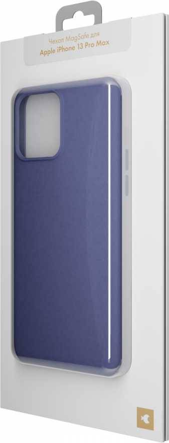 Чехол Moonfish MagSafe для iPhone 13 Pro Max, силикон, красный (лавандовый)