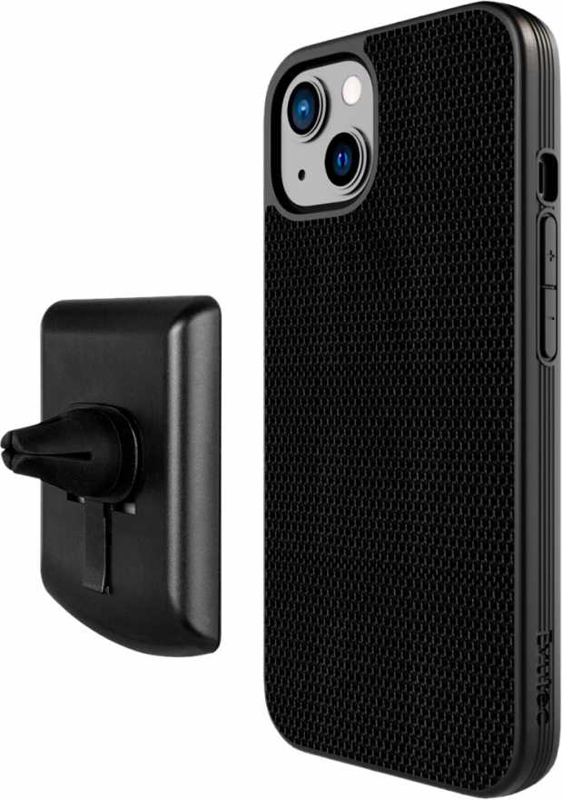 Чехол Evutec Aergo Series для iPhone 13 c авто-держателем, полиуретан, черный купить