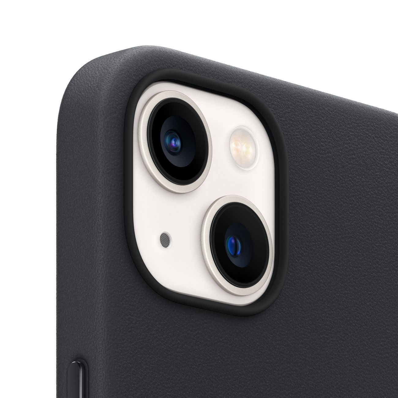 Чехол Apple iPhone 13 Leather Case MagSafe Midnight купить