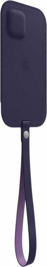 Чехол-конверт Apple MagSafe для iPhone 12 mini, кожа, тёмно-фиолетовый купить
