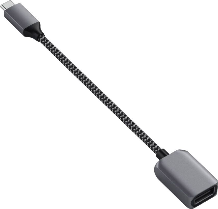 Адаптер Satechi USB-C/USB 3.0, «серый космос» купить