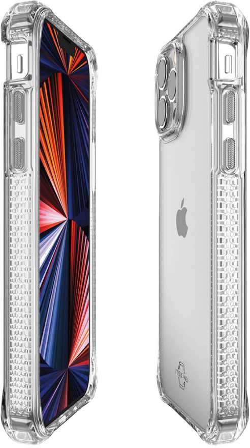 Чехол Itskins Hybrid Clear для iPhone 13 Pro, поликарбонат, прозрачный (прозрачный)