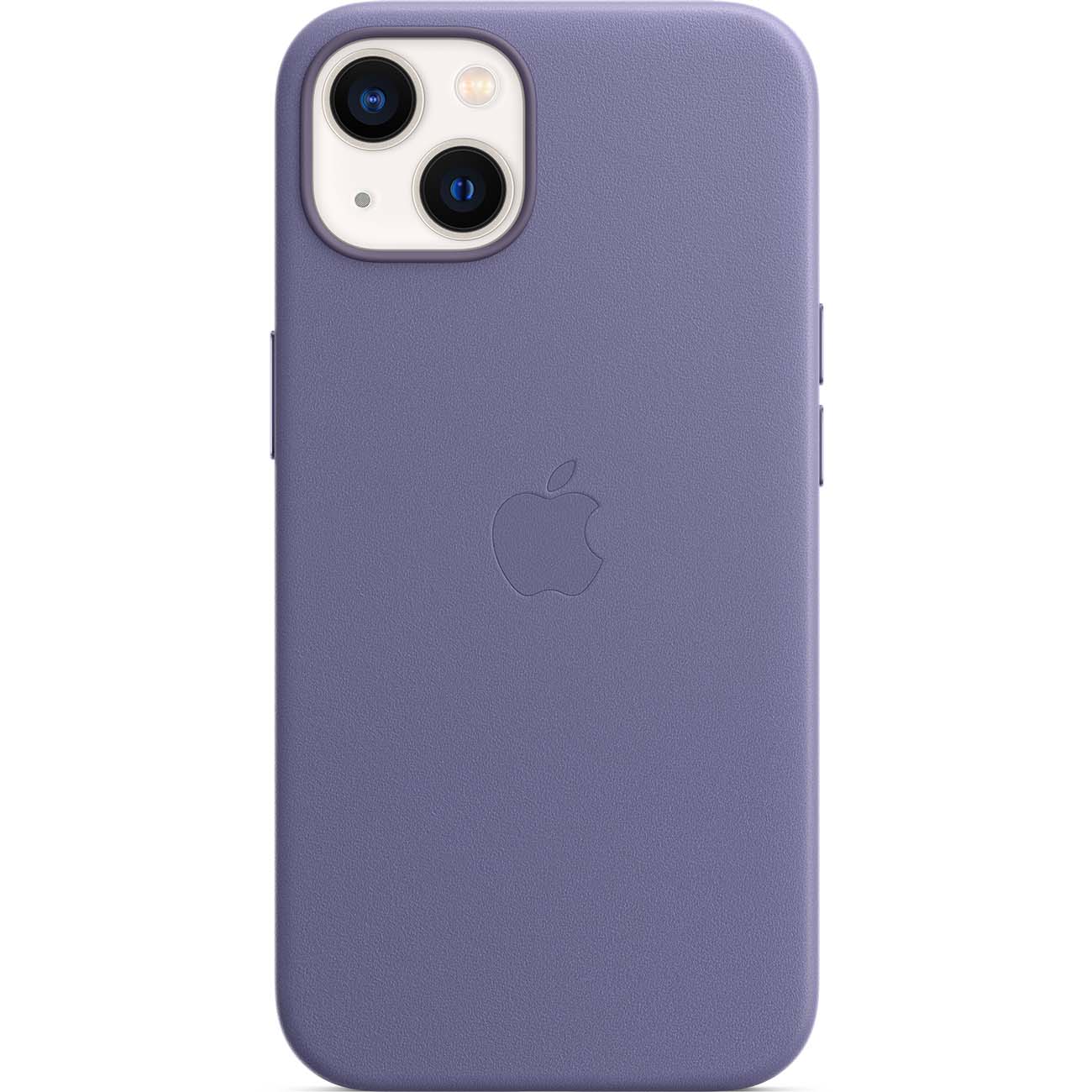 Чехол Apple iPhone 13 Leather Case MagSafe Wisteria купить