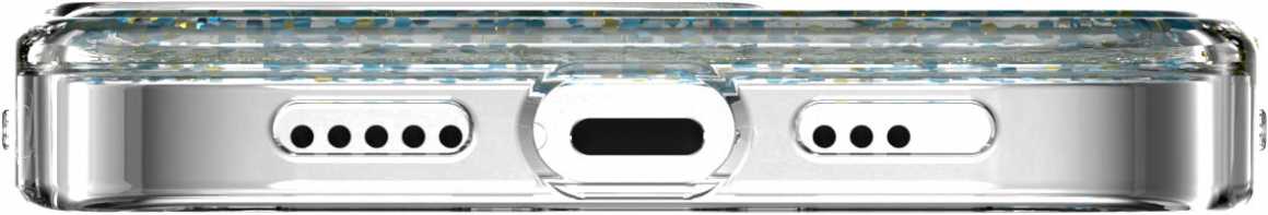 Чехол SwitchEasy Starfield для iPhone 13 Pro, полиуретан, прозрачный (голубой)
