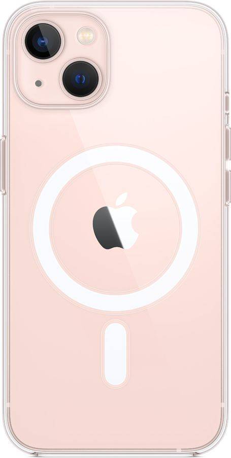 Чехол (клип-кейс) Apple Clear Case with MagSafe, для Apple iPhone 13, прозрачный купить