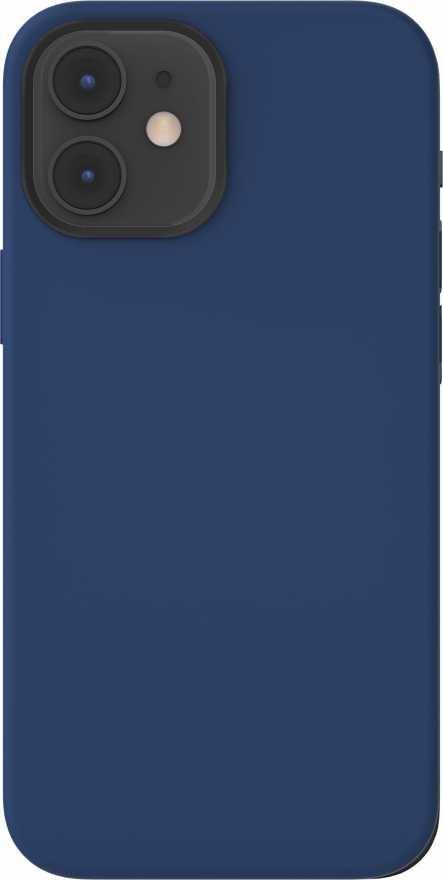 Чехол SwitchEasy MagEasy для iPhone 12/12 Pro, черный (синий)