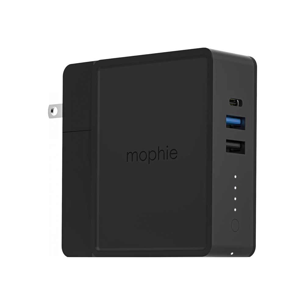 Беспроводное ЗУ с аккумулятором Mophie Powerstation Hub 6000 mAh Black купить