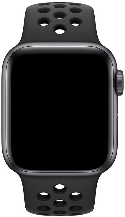 Спортивный ремешок Apple Watch 40/38 мм, размер S/M и M/L, антрацитовый/чёрный купить