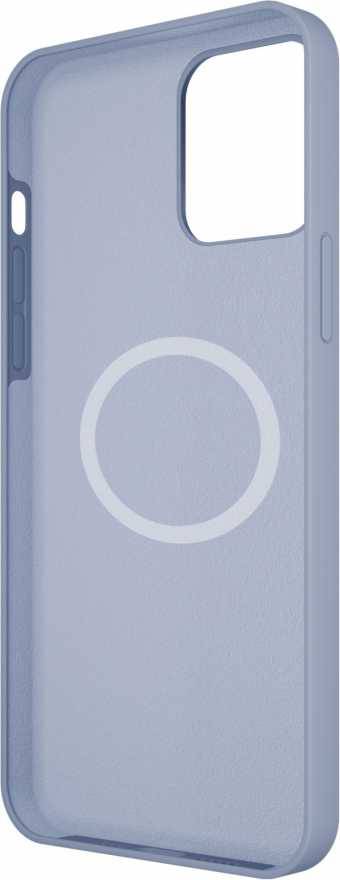 Чехол Moonfish MagSafe для iPhone 13 Pro Max, силикон, красный (лавандовый)