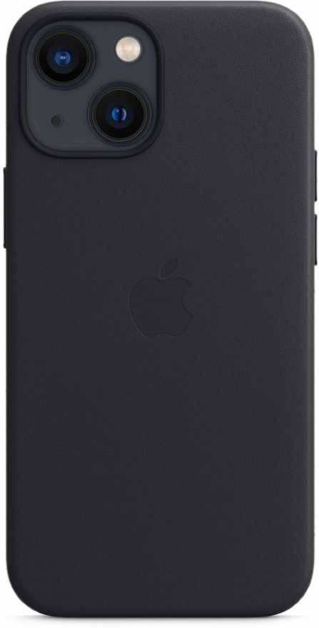 Чехол Apple MagSafe для iPhone 13 mini, кожа, тёмная ночь купить