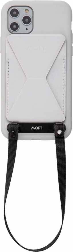 Подставка-картхолдер Moft X Mini для iPhone, черный (белый)