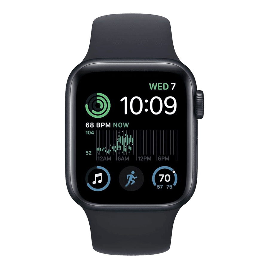 Смарт-часы Apple Watch SE 2022 (тёмная ночь, 40 мм)