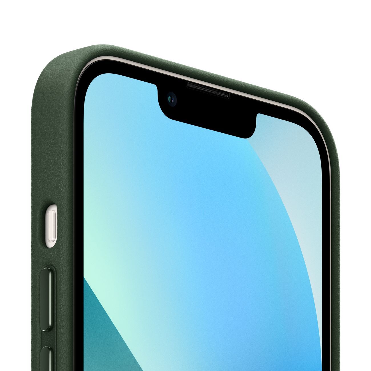 Чехол Apple iPhone 13 Leather Case MagSafe Sequoia Green купить