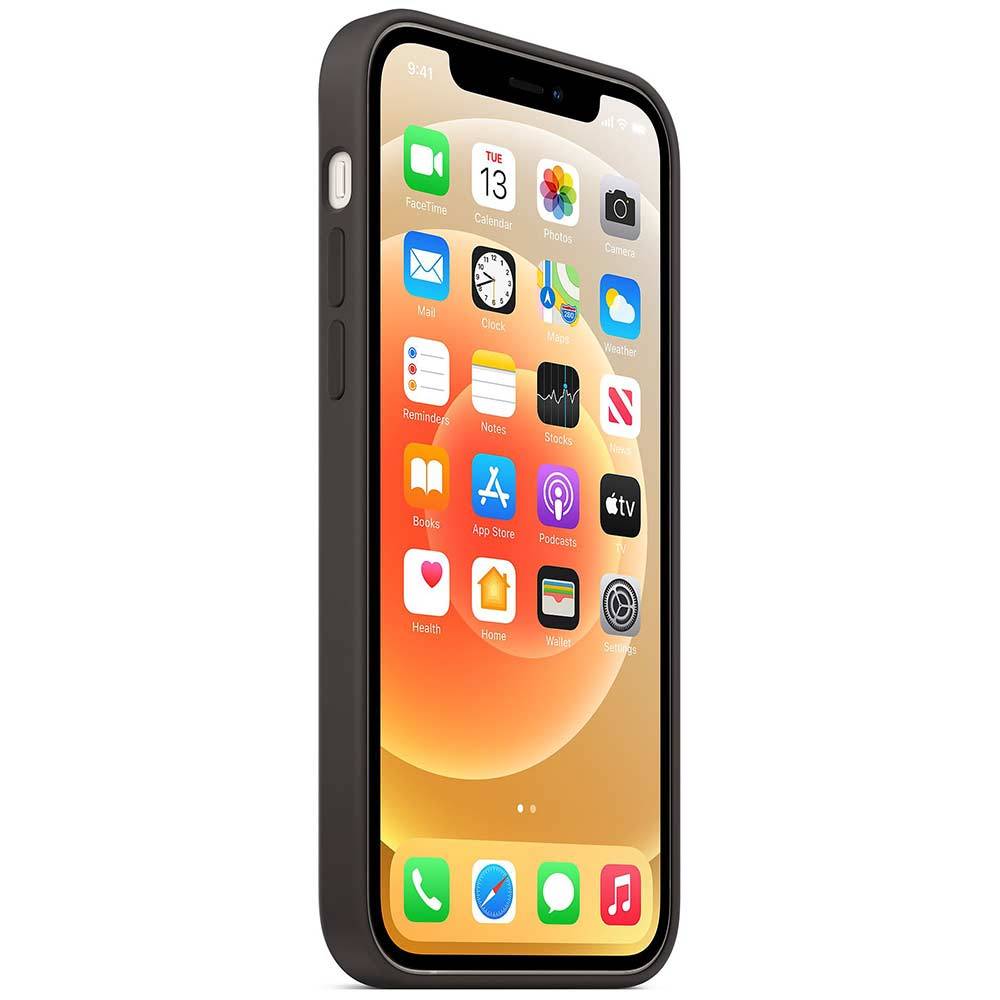 Силиконовый чехол Apple MagSafe для iPhone 12 и iPhone 12 Pro Black купить