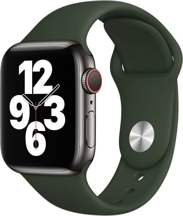 Спортивный ремешок Apple Watch 40 мм, «кипрский зелёный» (кипрский зелёный)