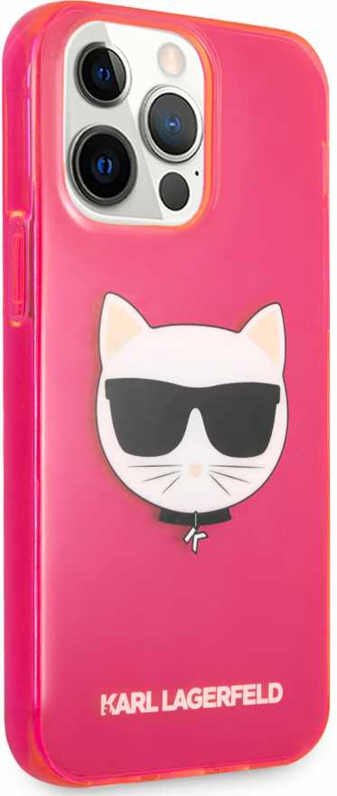 Чехол Lagerfeld Choupette для iPhone 13 Pro, розовый купить