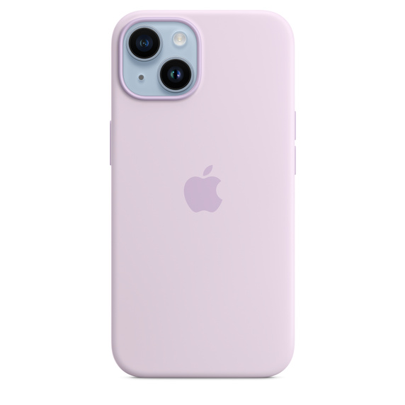 Чехол клип-кейс Apple Silicone Case Lilac with MagSafe, для Apple iPhone 14 купить