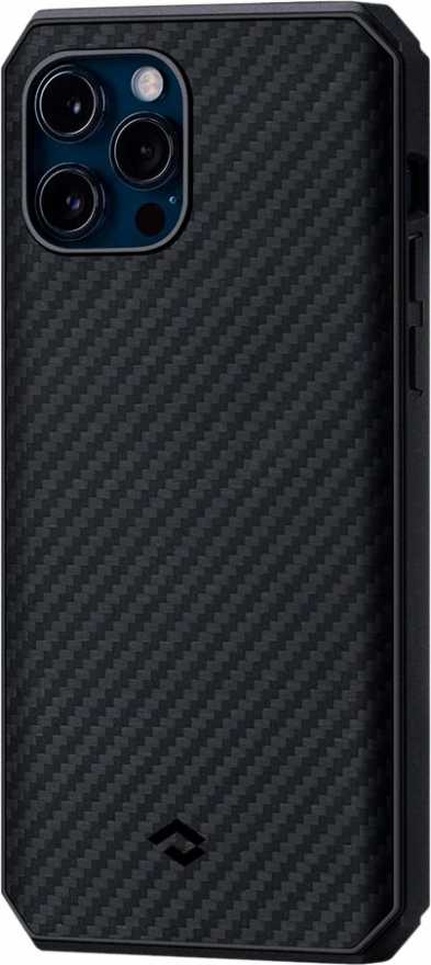 Чехол Pitaka MagEZ Case Pro 2 для iPhone 12 Pro Max, кевлар, черно-серый купить