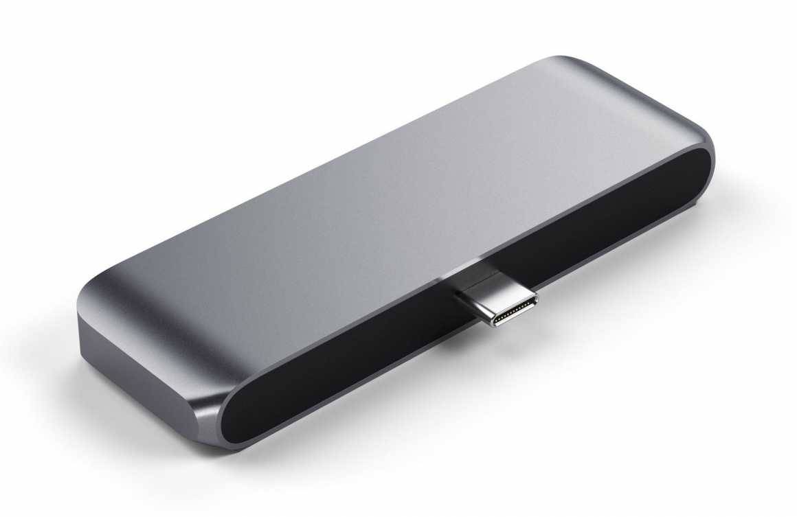 Адаптер Satechi Aluminum Type-C для iPad Pro, «серый космос» купить