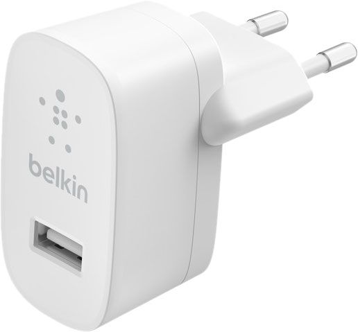 Сетевое зарядное устройство Belkin USB-A 12 Вт, белый (WCA002vfWH) купить