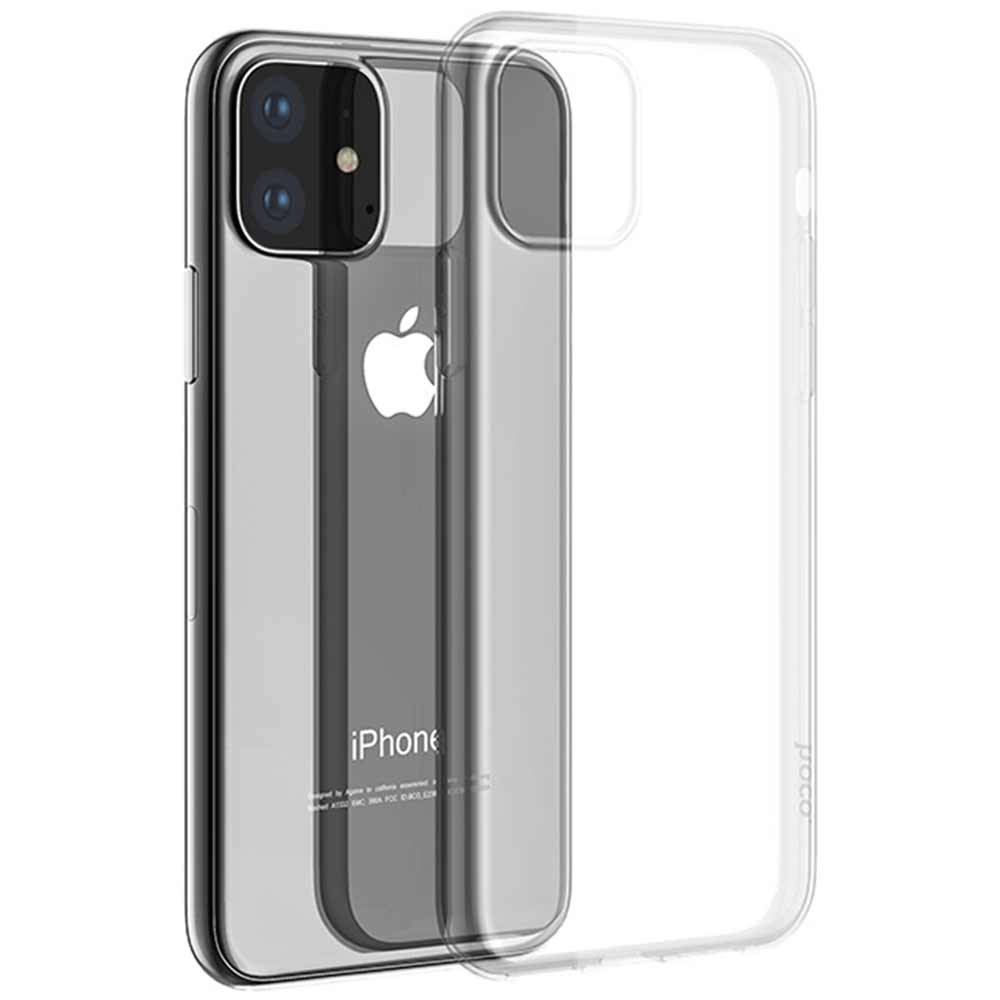 Чехол Hoco силиконовый для iPhone 11 прозрачный купить