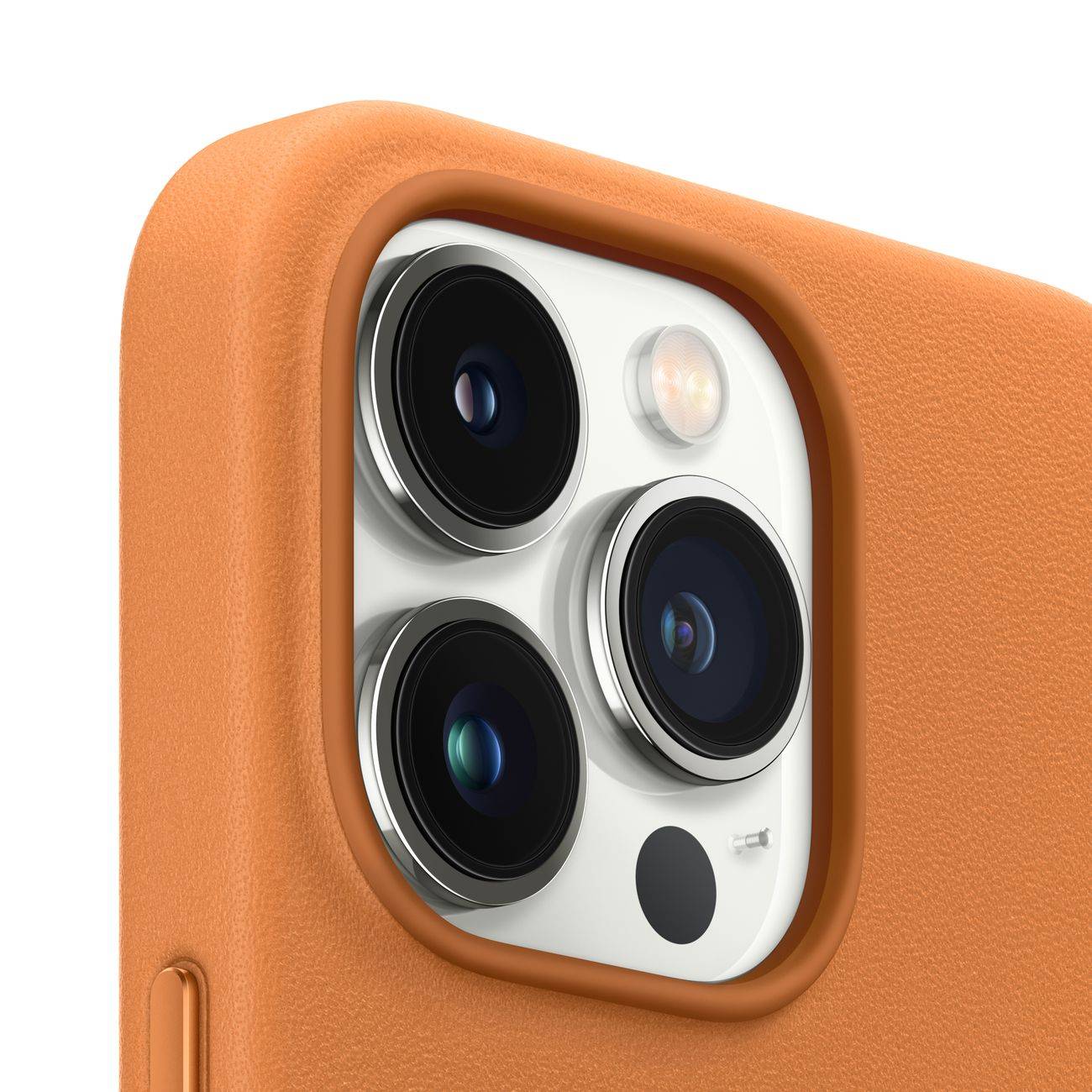 Чехол Apple iPhone 13 Pro Leather Case MagSafe Golden Brown купить
