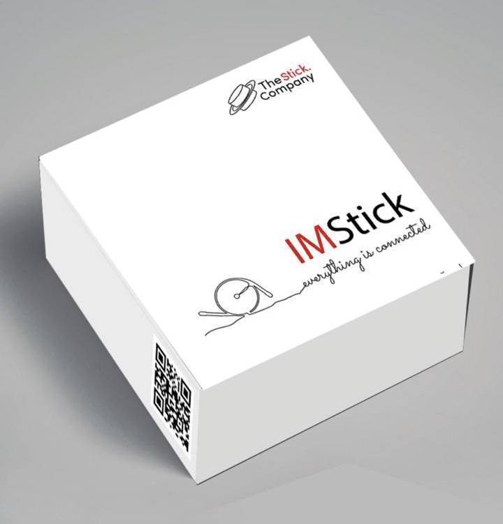 Держатель-подставка для телефона магнитный The Stick Company IMStick, серебристый купить