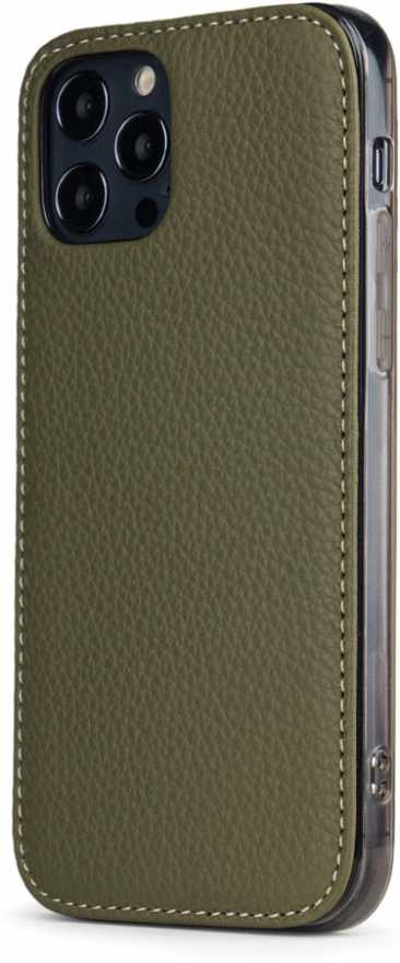 Чехол Marcel Robert Louis для iPhone 12 Pro Max, теленок, зеленый купить