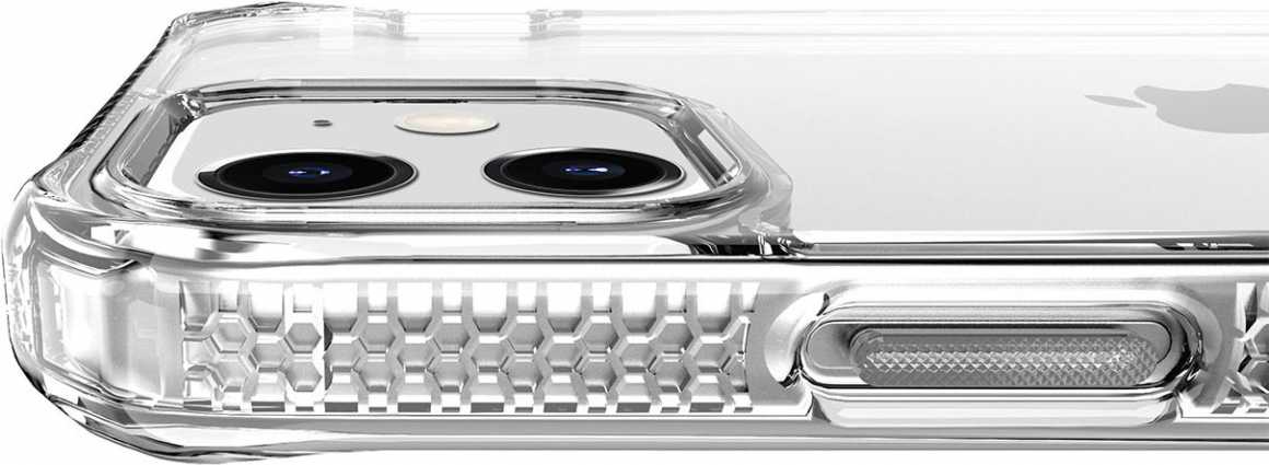 Чехол Itskins HYBRID CLEAR для iPhone 12 mini, прозрачный купить