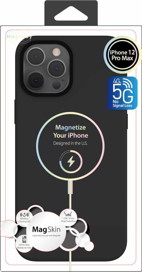 Чехол SwitchEasy MagEasy для iPhone 12 Pro Max, черный купить