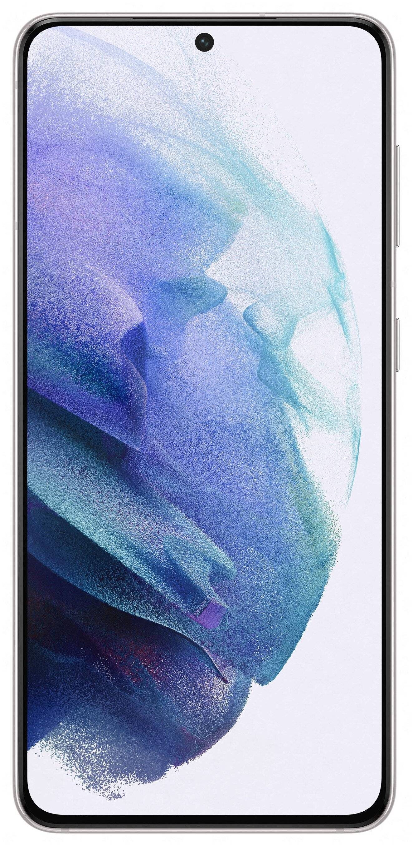 Samsung Galaxy S21 (белый, 256 ГБ)