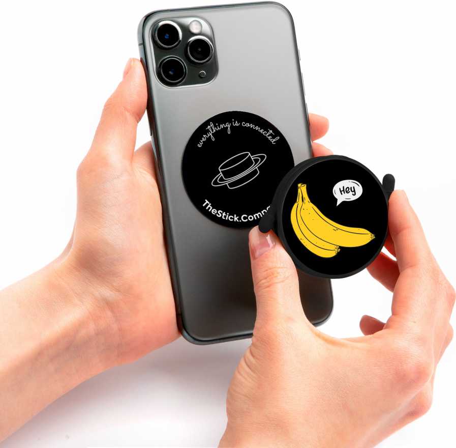 Держатель-подставка для телефона магнитный The Stick Company IMStick, бананы купить