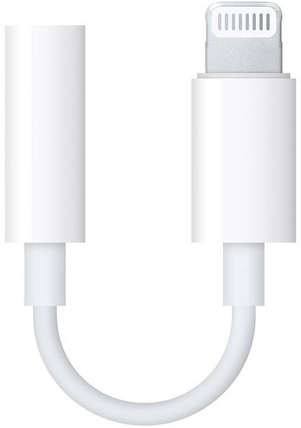Apple Адаптеры Адаптер Apple Lightning/выход 3,5 мм для наушников купить