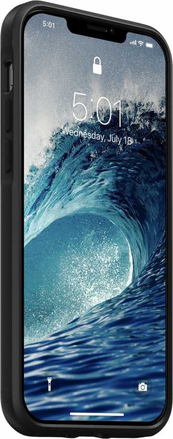 Чехол Nomad Rugged Case для iPhone 12/12 Pro, кожа, черный (коричневый)