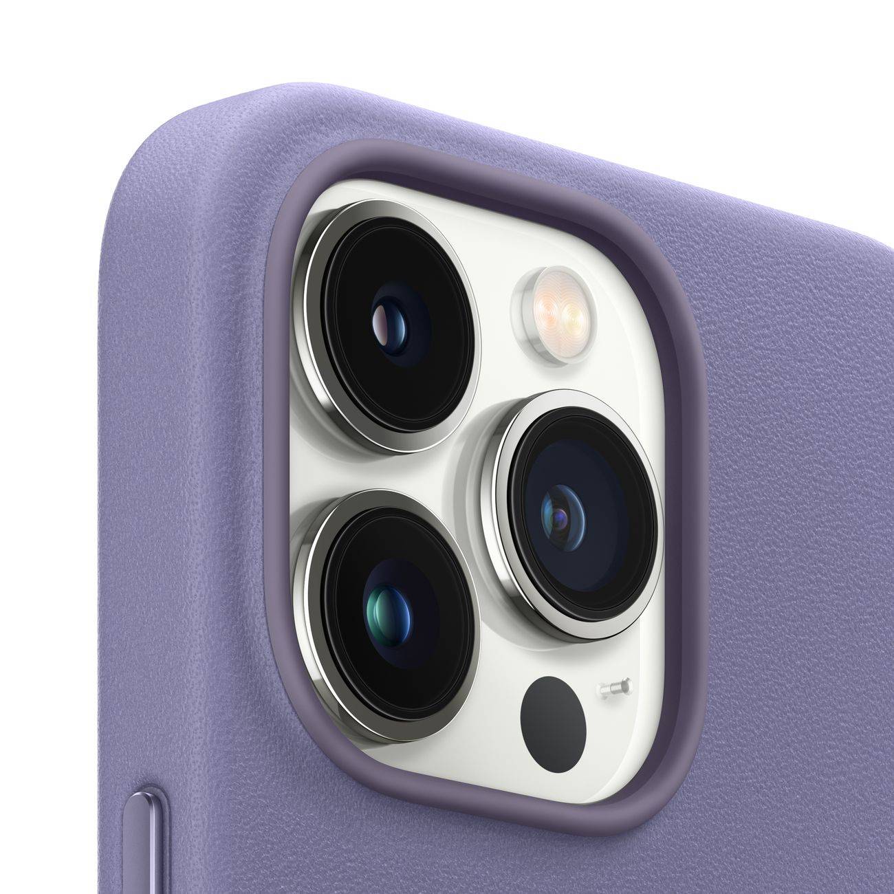 Чехол Apple iPhone 13 Pro Max Leather Case MagSafe Wisteria купить