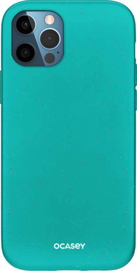 Чехол Ocasey для iPhone 12/12 Pro, зеленый (бирюзовый)
