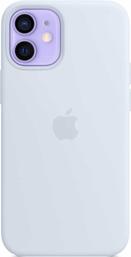 Чехол Apple MagSafe для iPhone 12 mini, силикон, дымчато-голубой купить