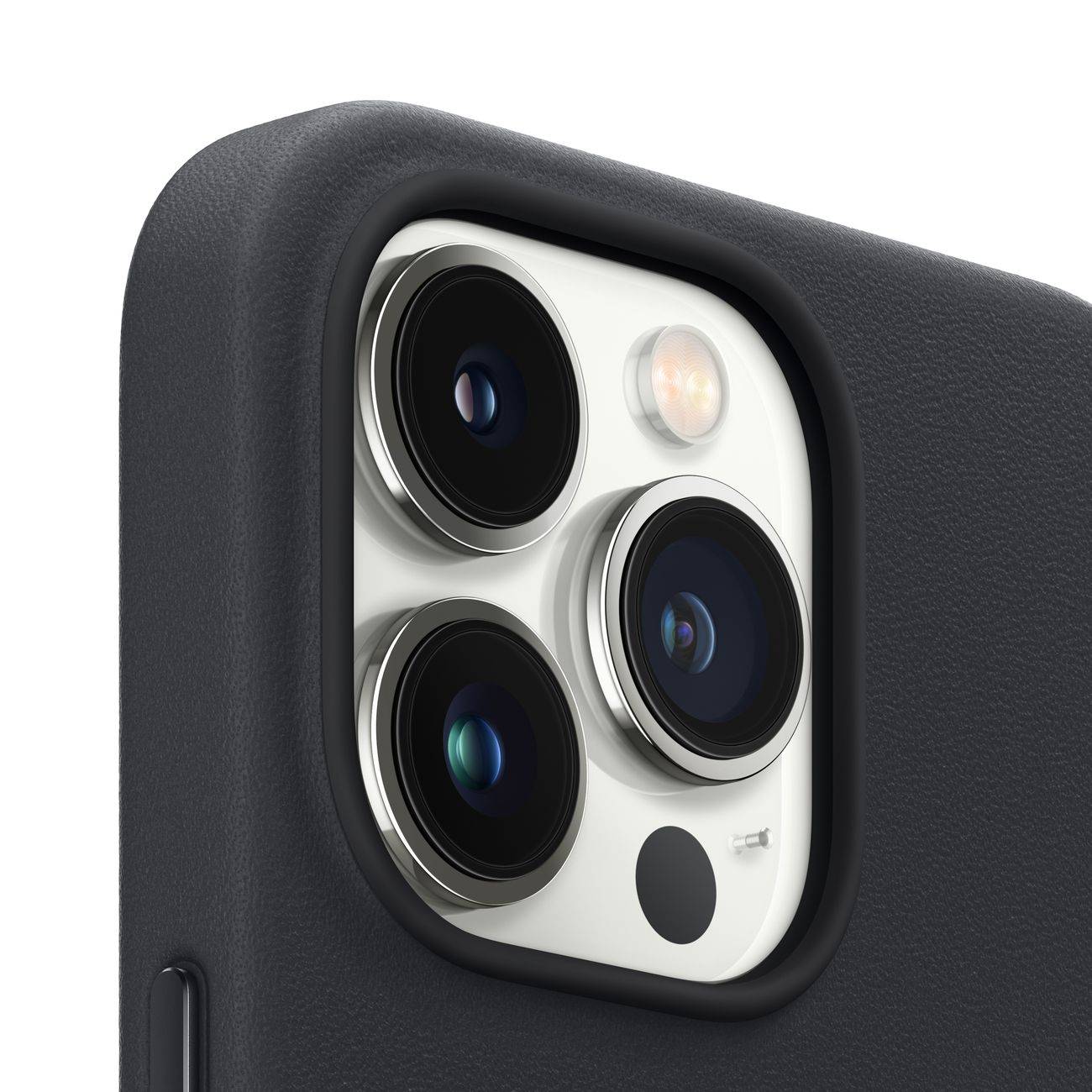 Чехол Apple iPhone 13 Pro Leather Case MagSafe Midnight купить