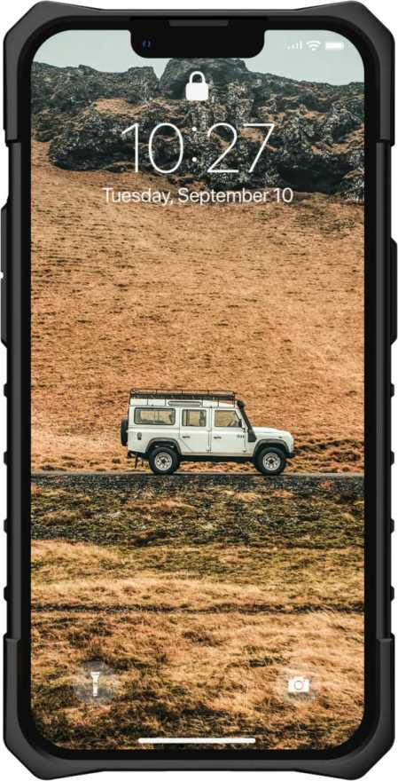 Чехол UAG Pathfinder SE для iPhone 13, темно-синий камуфляж купить