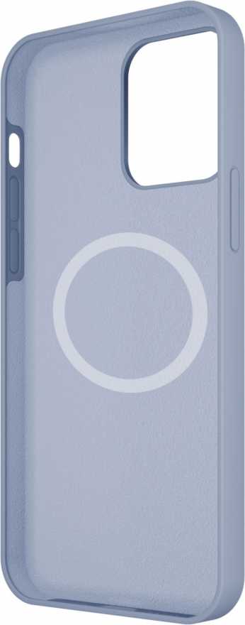 Чехол moonfish MagSafe для iPhone 13 Pro, силикон, черный (лавандовый)