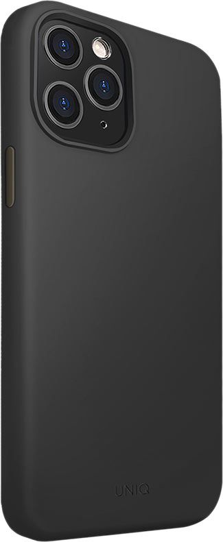 Чехол Uniq LINO для iPhone 12/12 Pro, черный купить
